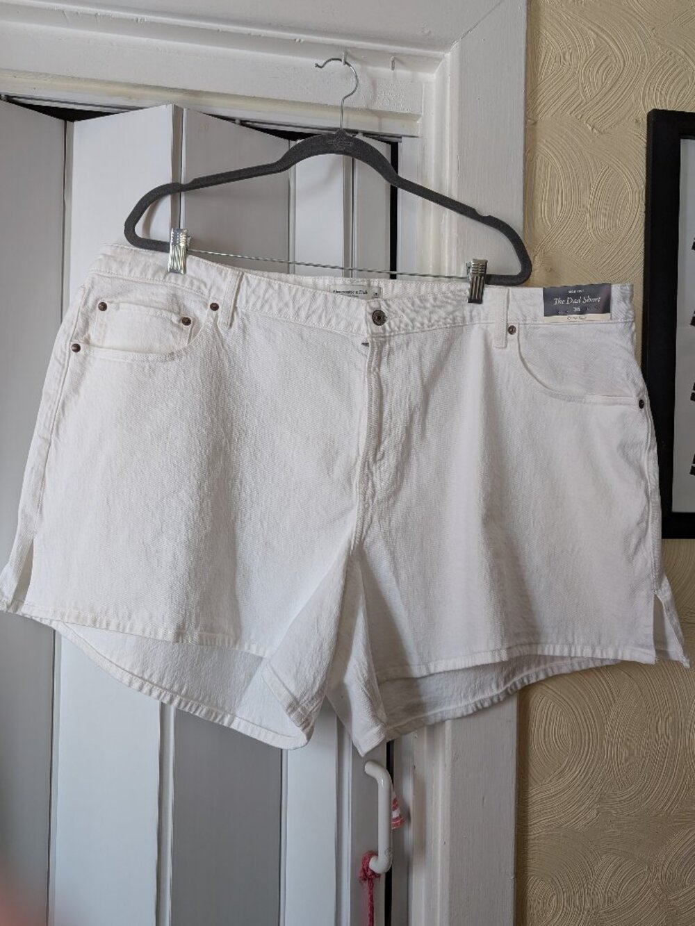 NWT Abercrombie Curve Love The Dad Short